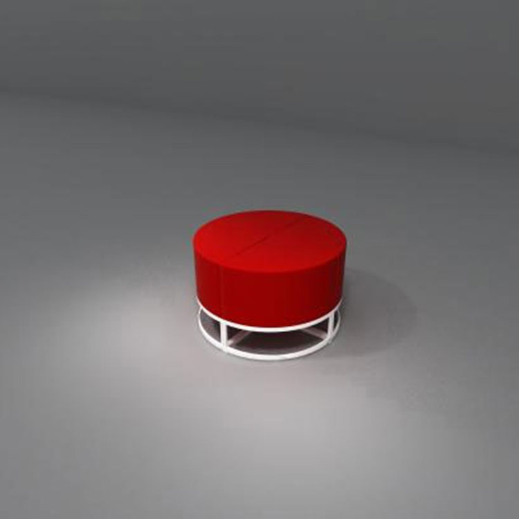 布張りレストスツール 収納付き